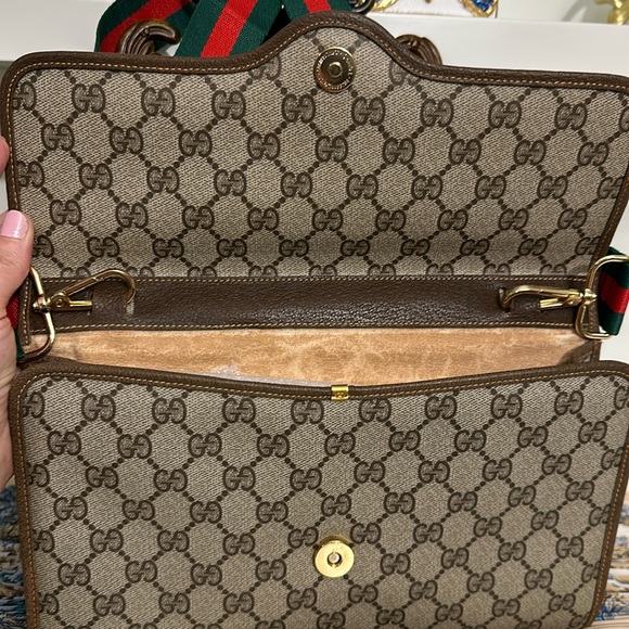Gucci Envelope GG Monogram Shoulder Bag/Clutch - Picture 4 of 17